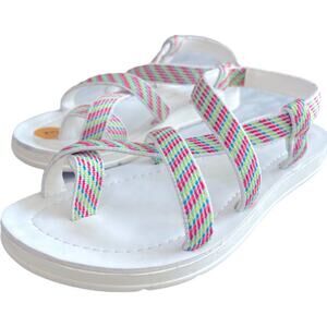 NEW MADDEN GIRL GIRL’S WHITE SANDALS